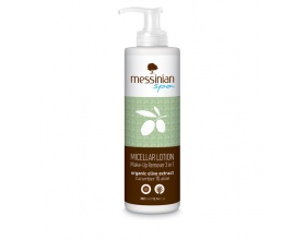 Messinian Spa Micellar Lotion Ντεμακιγιάζ 3 σε 1 με βιολογικό εκχύλισμα ελιάς, βιολογική αλόη, αγγούρι, πανθενόλη (Β5) και αλλαντοΐνη, 300ml Messinian Spa Micellar Lotion Ντεμακιγιάζ 3 σε 1 με βιολογικό εκχύλισμα ελιάς, βιολογική αλόη, αγγούρι, πανθενόλη (Β5) και αλλαντοΐνη, 300ml