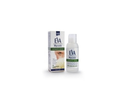 Intermed Eva Mycosis Intimate Wash Υγρό Καθαρισμού της Ευαίσθητης Περιοχής 100ml  Intermed Eva Mycosis Intimate Wash Υγρό Καθαρισμού της Ευαίσθητης Περιοχής 100ml