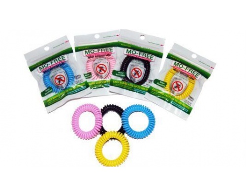 Mo-Free Βραχιόλι εντομοαπωθητικό σε διάφορα χρώματα 1 τεμ  Mo-Free Βραχιόλι εντομοαπωθητικό σε διάφορα χρώματα 1 τεμ