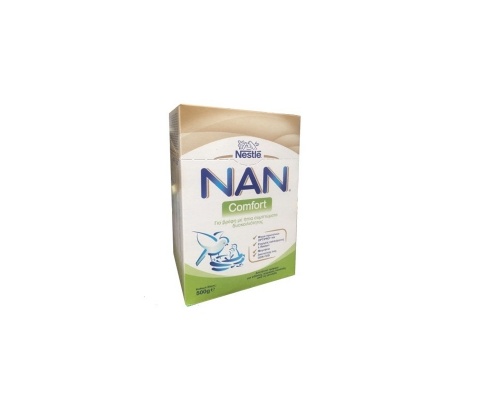 Nestle Nan Comfort Γάλα για Βρέφη με Ήπια Συμπτώματα Δυσκοιλιότητας, 500 gr   Nestle Nan Comfort Γάλα για Βρέφη με Ήπια Συμπτώματα Δυσκοιλιότητας, 500 gr