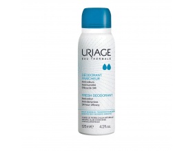 Uriage Deodorant Fraicheur Αποσμητικό Σπρέι 24ωρης Προστασίας, 125ml
