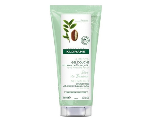 Klorane Gel Douche Τζελ Ντους Χυμός Bambou, 200ml Klorane Gel Douche Τζελ Ντους Χυμός Bambou, 200ml