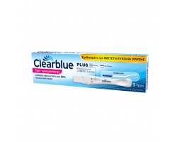 Clearblue Τεστ Εγκυμοσύνης Γρήγορη Ανίχνευση Μετά από 1 Λεπτό 1τμχ  Clearblue Τεστ Εγκυμοσύνης Γρήγορη Ανίχνευση Μετά από 1 Λεπτό 1τμχ