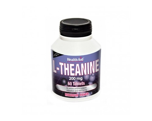 Health Aid L-Theanine 200mg 60 ταμπλέτες Health Aid L-Theanine 200mg 60 ταμπλέτες