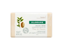 Klorane Savon Creme Fleur de Cupuaçu Κρεμώδες Σαπούνι Άνθος Cupuaçu, 100gr    Klorane Savon Creme Fleur de Cupuaçu Κρεμώδες Σαπούνι Άνθος Cupuaçu, 100gr