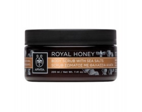 Apivita Royal Honey, Scrub - Απολέπιση Σώματος με Θαλάσσια Άλατα 200ml 