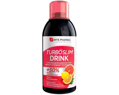 Forte Pharma Turboslim drink για Στέγνωμα Σιλουέτας με Γεύση Εσπεριδοειδών, 500ml Forte Pharma Turboslim drink για Στέγνωμα Σιλουέτας με Γεύση Εσπεριδοειδών, 500ml