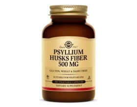 Solgar Psyllium Husks Fibre 500mg 200 ταμπλέτες