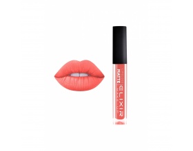 Elixir Liquid Lip Matte Ενυδατική φόρμουλα Κραγιόν μεγάλης διάρκειας 378 (Coral) 