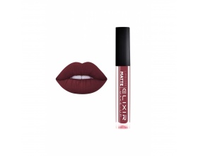 Elixir Liquid Lip Matte Ενυδατική φόρμουλα Κραγιόν μεγάλης διάρκειας 408 (Deep Ruby) 