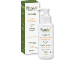 BodermBionatar Shampoo, Σαμπουάν για την Ανακούφιση των Συμπτωμάτων της Ψωρίασης κα της Σμηγματορροϊκής Δερματίδας, 200ml