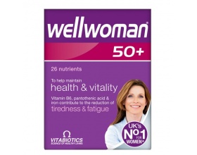 Vitabiotics Wellwoman 50+ 30 ταμπλέτες, Πολυβιταμίνες για Γυναίκες ανω των 50 ετών