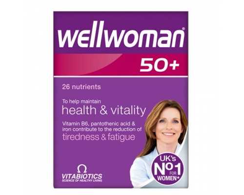 Vitabiotics Wellwoman 50+ 30 ταμπλέτες, Πολυβιταμίνες για Γυναίκες ανω των 50 ετών Vitabiotics Wellwoman 50+ 30 ταμπλέτες, Πολυβιταμίνες για Γυναίκες ανω των 50 ετών