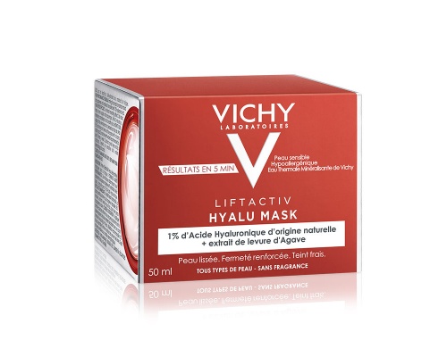 VICHY Liftactiv Hyalu Mask Μάσκα προσώπου με υαλουρονικό οξύ για τη νύχτα 50ml   VICHY Liftactiv Hyalu Mask Μάσκα προσώπου με υαλουρονικό οξύ για τη νύχτα 50ml