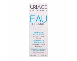 Uriage Eau Thermale Υδάτινη Κρέμα Πλούσιας Υφής SPF20 40ml Uriage Eau Thermale Υδάτινη Κρέμα Πλούσιας Υφής SPF20 40ml