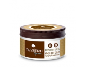 Messinian Spa Hand & Body Cream Premium Κρέμα Χεριών & Σώματος με βασιλικό πολτό & ελίχρυσο, 250ml