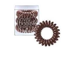 Invisi bobble Original Pretzel Brown Λαστιχάκι μαλλιών καφέ, 3τμχ Invisi bobble Original Pretzel Brown Λαστιχάκι μαλλιών καφέ, 3τμχ
