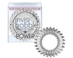 Invisi bobble Power Crystal Clear Λαστιχάκι Μαλλιών διάφανο, 3τμχ Invisi bobble Power Crystal Clear Λαστιχάκι Μαλλιών διάφανο, 3τμχ