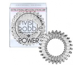 Invisi bobble Power Crystal Clear Λαστιχάκι Μαλλιών διάφανο, 3τμχ
