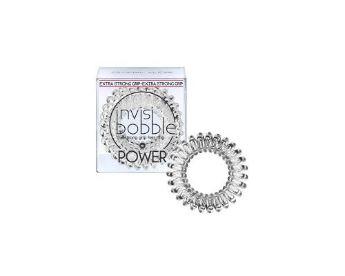 Invisi bobble Power Crystal Clear Λαστιχάκι Μαλλιών διάφανο, 3τμχ Invisi bobble Power Crystal Clear Λαστιχάκι Μαλλιών διάφανο, 3τμχ