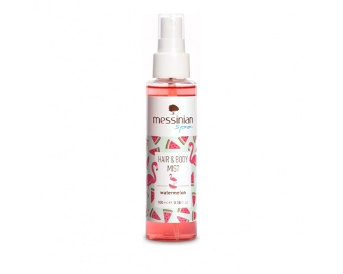 Messinian Spa Hair & Body Mist Watermelon Καρπούζι 100ml  Messinian Spa Hair & Body Mist Watermelon Καρπούζι 100ml