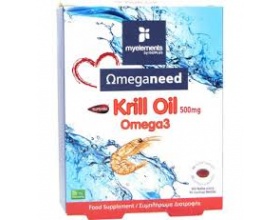 My Elements KRILL OMEGA3 500mg Συμπλήρωμα διατροφής Ιχθυέλαιο από το κριλ της Ανταρκτικής Euphasia Superba, μια καθαρή φυσική πηγή, πλούσια σε ωμέγα-3 λιπαρά οξέα 30 κάψουλες My Elements KRILL OMEGA3 500mg Συμπλήρωμα διατροφής Ιχθυέλαιο από το κριλ της Ανταρκτικής Euphasia Superba, μια καθαρή φυσική πηγή, πλούσια σε ωμέγα-3 λιπαρά οξέα 30 κάψουλες