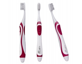 Elgydium Clinic Hybrid Toothbrush Ηλεκτρική Οδοντόβουρτσα Kόκκινο 1τμχ 