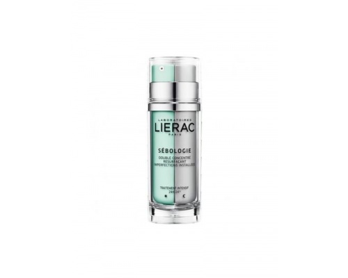 LIERAC SEBOLOGIE Resurfacing Double Concentrate Κρέμα προσώπου για λιπαρό δέρμα με ατέλειες 2*15ml  LIERAC SEBOLOGIE Resurfacing Double Concentrate Κρέμα προσώπου για λιπαρό δέρμα με ατέλειες 2*15ml