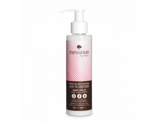 Messinian Spa Leave-in Conditioner Μαλακτική κρέμα μαλλιών χωρίς ξέβγαλμα 150ml  Messinian Spa Leave-in Conditioner Μαλακτική κρέμα μαλλιών χωρίς ξέβγαλμα 150ml
