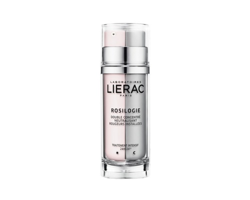 LIERAC ROSILOGIE Double Concentre Κρέμα προσώπου για Διόρθωση της ερυθρότητας 2*15ml  LIERAC ROSILOGIE Double Concentre Κρέμα προσώπου για Διόρθωση της ερυθρότητας 2*15ml