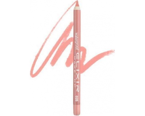 Elixir Waterproof Lip Pencil Αδιάβροχο Μολύβι Χειλιών 035 Salmon, 1τμχ Elixir Waterproof Lip Pencil Αδιάβροχο Μολύβι Χειλιών 035 Salmon, 1τμχ
