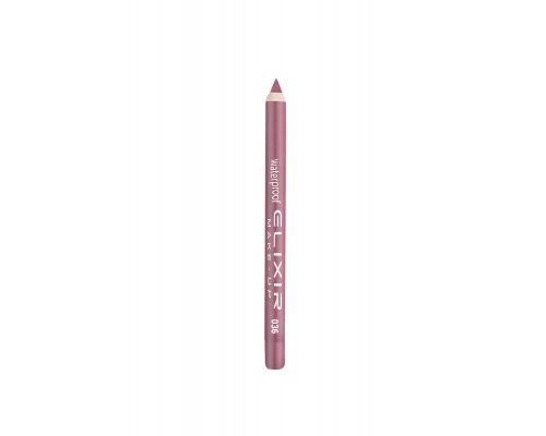 Elixir Waterproof Lip Pencil  Αδιάβροχο Μολύβι Χειλιών 036 Pink Beige, 1τμχ Elixir Waterproof Lip Pencil  Αδιάβροχο Μολύβι Χειλιών 036 Pink Beige, 1τμχ