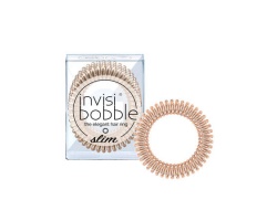 Invisibobble The Elegant Hair Ring Λαστιχάκι Μαλλιών Slim Bronze 3 τμχ  Invisibobble The Elegant Hair Ring Λαστιχάκι Μαλλιών Slim Bronze 3 τμχ