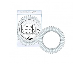 Invisibobble The Elegant Hair Ring Λαστιχάκι Μαλλιών Slim Crystal 3 τμχ