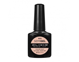 Elixir semigel uv/led, Ημιμόνιμο βερνίκι no905 Tea Rose, 8ml