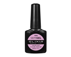 Elixir semigel uv/led, Ημιμόνιμο βερνίκι no908 Orchid, 8ml