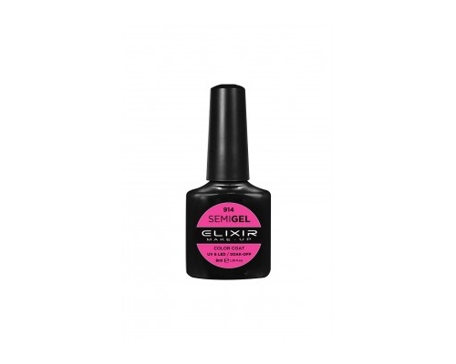 Elixir semigel uv/led, Ημιμόνιμο βερνίκι no914 Antique Pink, 8ml Elixir semigel uv/led, Ημιμόνιμο βερνίκι no914 Antique Pink, 8ml