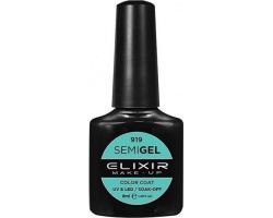 Elixir semigel uv/led, Ημιμόνιμο βερνίκι no919 Jade, 8ml Elixir semigel uv/led, Ημιμόνιμο βερνίκι no919 Jade, 8ml