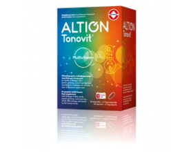 Altion Tonovit Πολυβιταμίνη Συμπλήρωμα Διατροφής με Ωμέγα 3, Q10 και Ginseng 40 κάψουλες