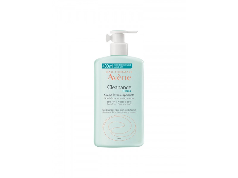 Avene Cleanance Hydra Creme Lavante Gently Cleanses Oily Skin 400ml