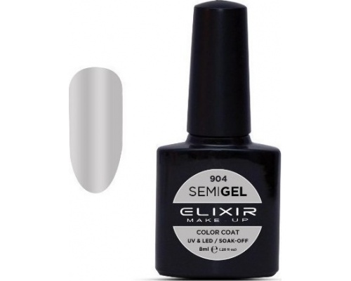 Elixir semigel uv/led, Ημιμόνιμο βερνίκι no904 Mirror, 8ml