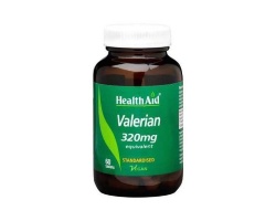 Health Aid Valerian Root Extract φυσικό και ασφαλές ηρεμιστικό για την αϋπνία 60 ταμπλέτες  Health Aid Valerian Root Extract φυσικό και ασφαλές ηρεμιστικό για την αϋπνία 60 ταμπλέτες