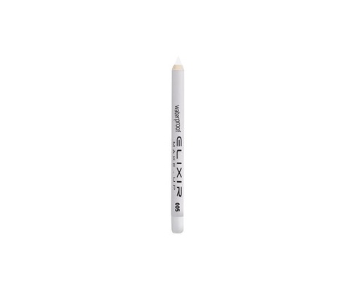 Elixir London Waterproof Eye Pencil Αδιάβροχο Μολύβι Ματιών 005 Λευκό, 1τμχ