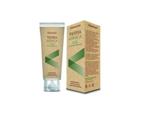 Genecom Terra Arnica Cream Κρέμα με Εκχύλισμα Άρνικας για Ανακούφιση των Πόνων, 75ml Genecom Terra Arnica Cream Κρέμα με Εκχύλισμα Άρνικας για Ανακούφιση των Πόνων, 75ml