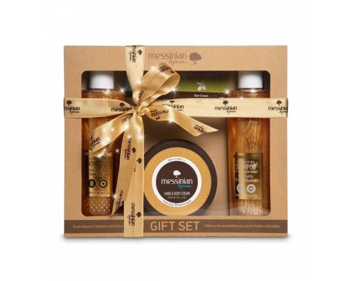 Messinian Spa PREMIUM GIFT SET ROYAL JELLY & HELICHRYSUM Αφρόλουτρο 300ml+ Κρέμα σωμάτος 250ml+ Σαμπούαν 300ml  Messinian Spa PREMIUM GIFT SET ROYAL JELLY & HELICHRYSUM Αφρόλουτρο 300ml+ Κρέμα σωμάτος 250ml+ Σαμπούαν 300ml