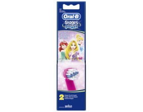 Oral-B Stages Power Princess extra soft, Ανταλλακτικές κεφαλές οδοντόβουρτσας για παιδιά 2 τεμάχια Oral-B Stages Power Princess extra soft, Ανταλλακτικές κεφαλές οδοντόβουρτσας για παιδιά 2 τεμάχια