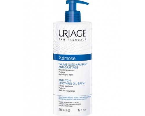  Uriage Xemose Baume Oleo Apaisant Βάλσαμο Κατά του Κνησμού, 500ml  