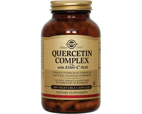 Solgar Quercetin Complex Σύμπλεγμα Κουερσετίνης με βιταμίνη C,100caps Solgar Quercetin Complex Σύμπλεγμα Κουερσετίνης με βιταμίνη C,100caps