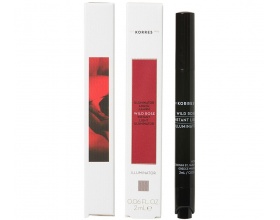 KORRES Wild Rose Illuminator, Concealer λάμψης σε υγρή μορφή, εμπλουτισμένο με έλαιο Άγριο Τριαντάφυλλο και βιταμίνη C 2ml KORRES Wild Rose Illuminator, Concealer λάμψης σε υγρή μορφή, εμπλουτισμένο με έλαιο Άγριο Τριαντάφυλλο και βιταμίνη C 2ml