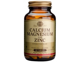 Solgar Calcium Magnesium plus Zinc Ασβέστιο, Μαγνήσιο & Ψευδάργυρος 100 ταμπλέτες Solgar Calcium Magnesium plus Zinc Ασβέστιο, Μαγνήσιο & Ψευδάργυρος 100 ταμπλέτες
